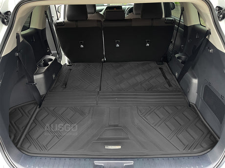 3D TPE Cargo Mat for Toyota Kluger GX / GXL 2021-Onwards Boot Mat Boot Liner Trunk Mat Detachable 3PCS