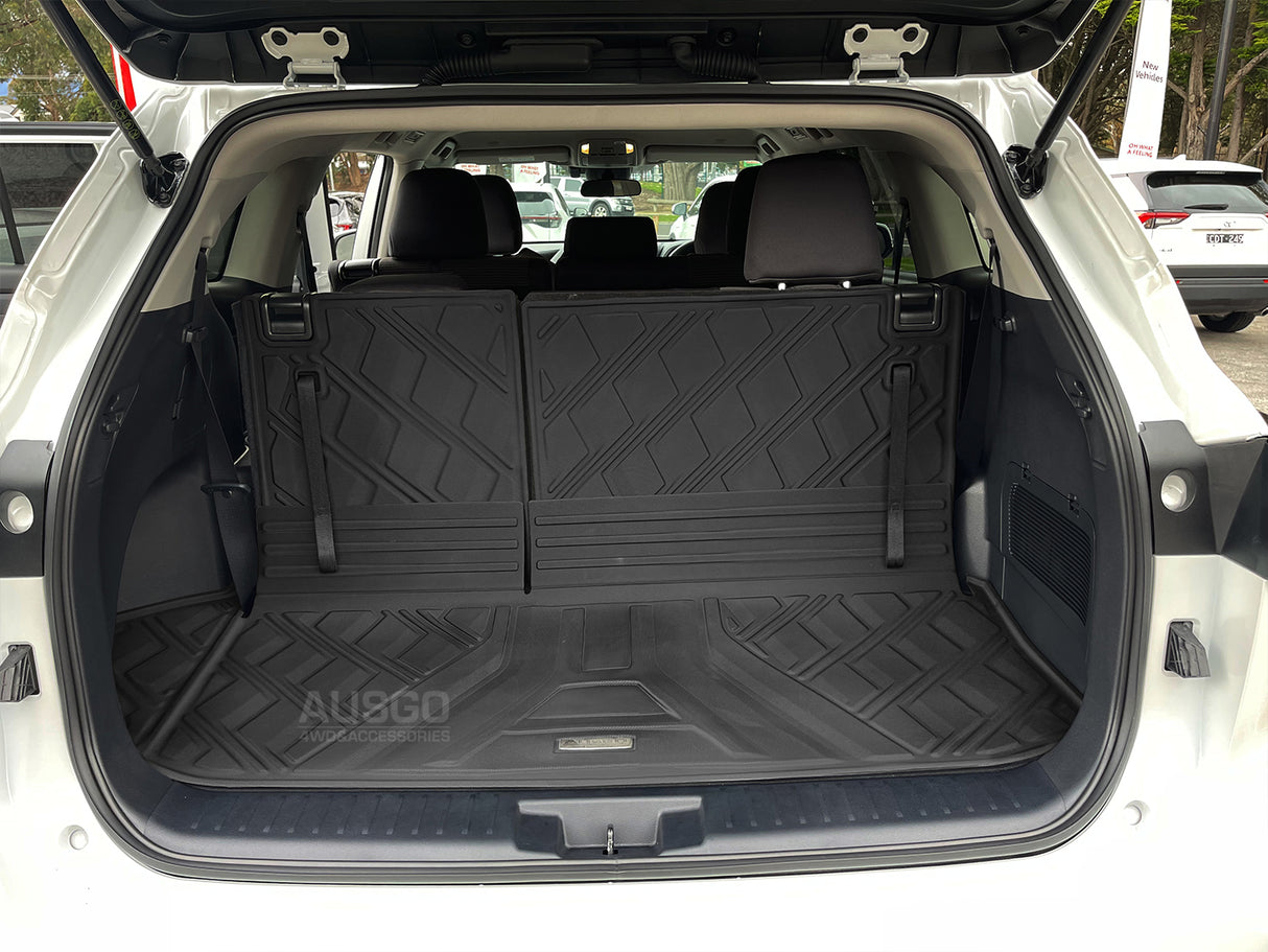 Double-Layer Car Floor Mats for Toyota Kluger 2021-Onwards