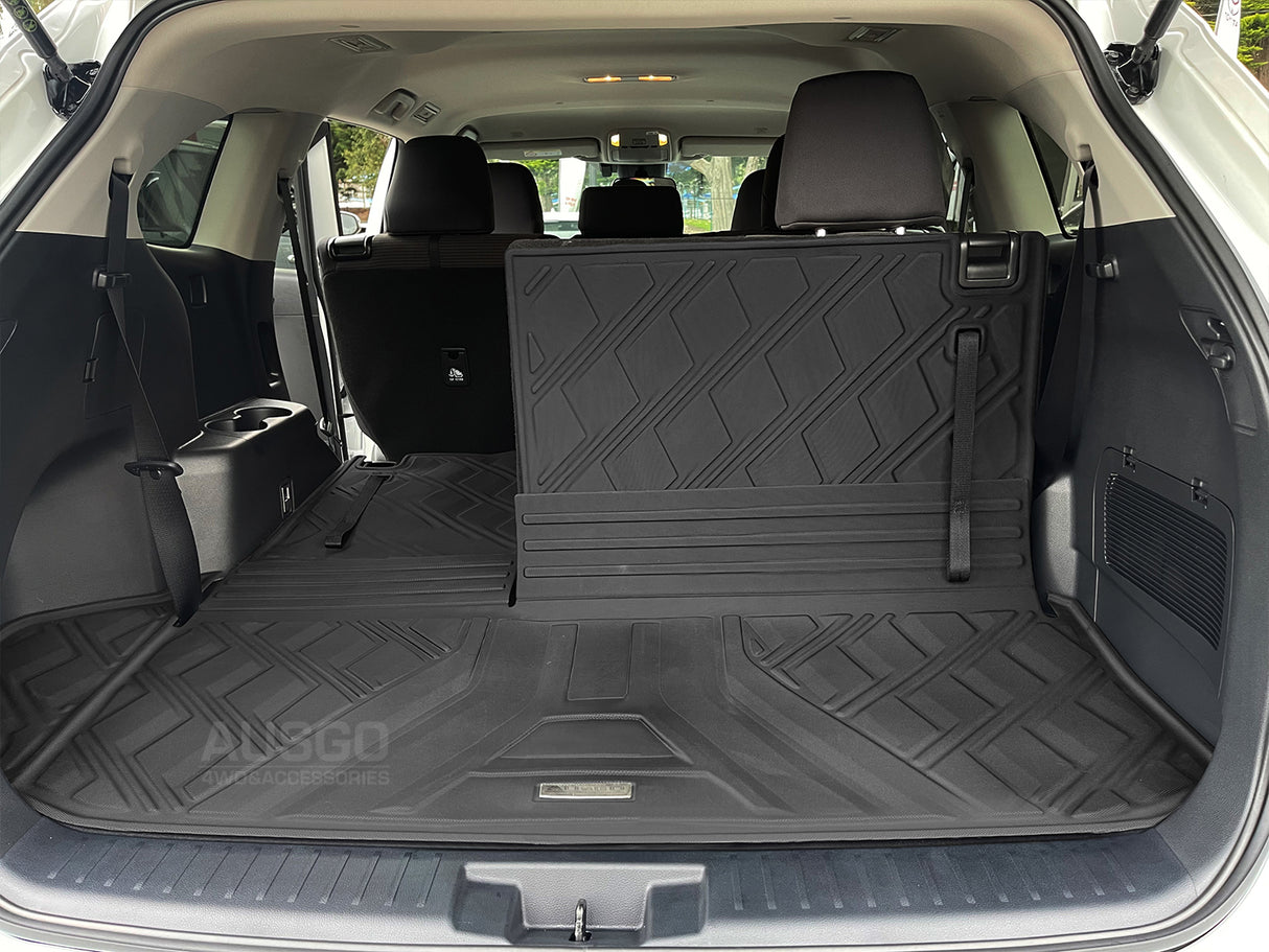 Double-Layer Car Floor Mats for Toyota Kluger 2021-Onwards