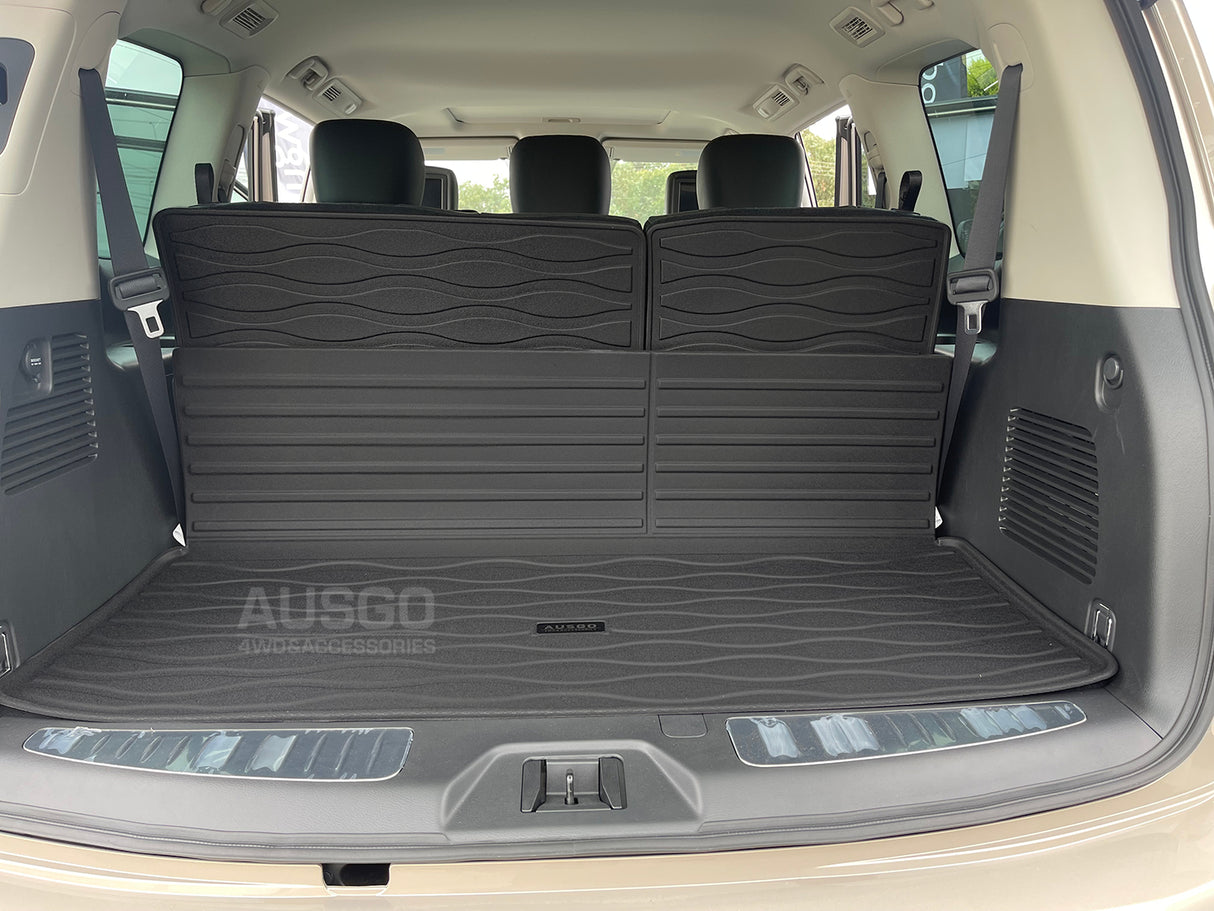 5D Moulded Car Floor Mats for Nissan Patrol Y62 2012-Onwards