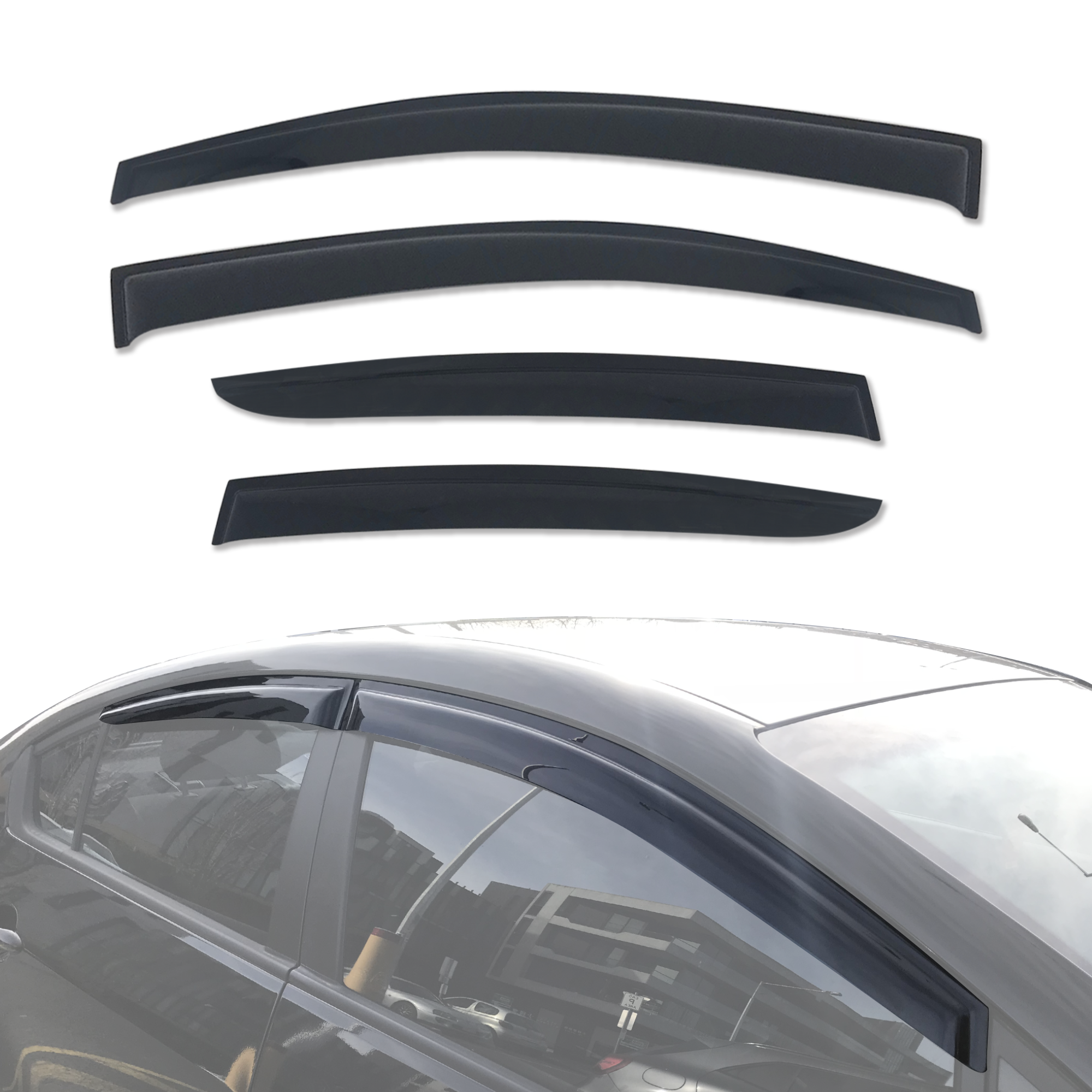 Weather Shields for KIA Cerato YD Sedan 2013-2018