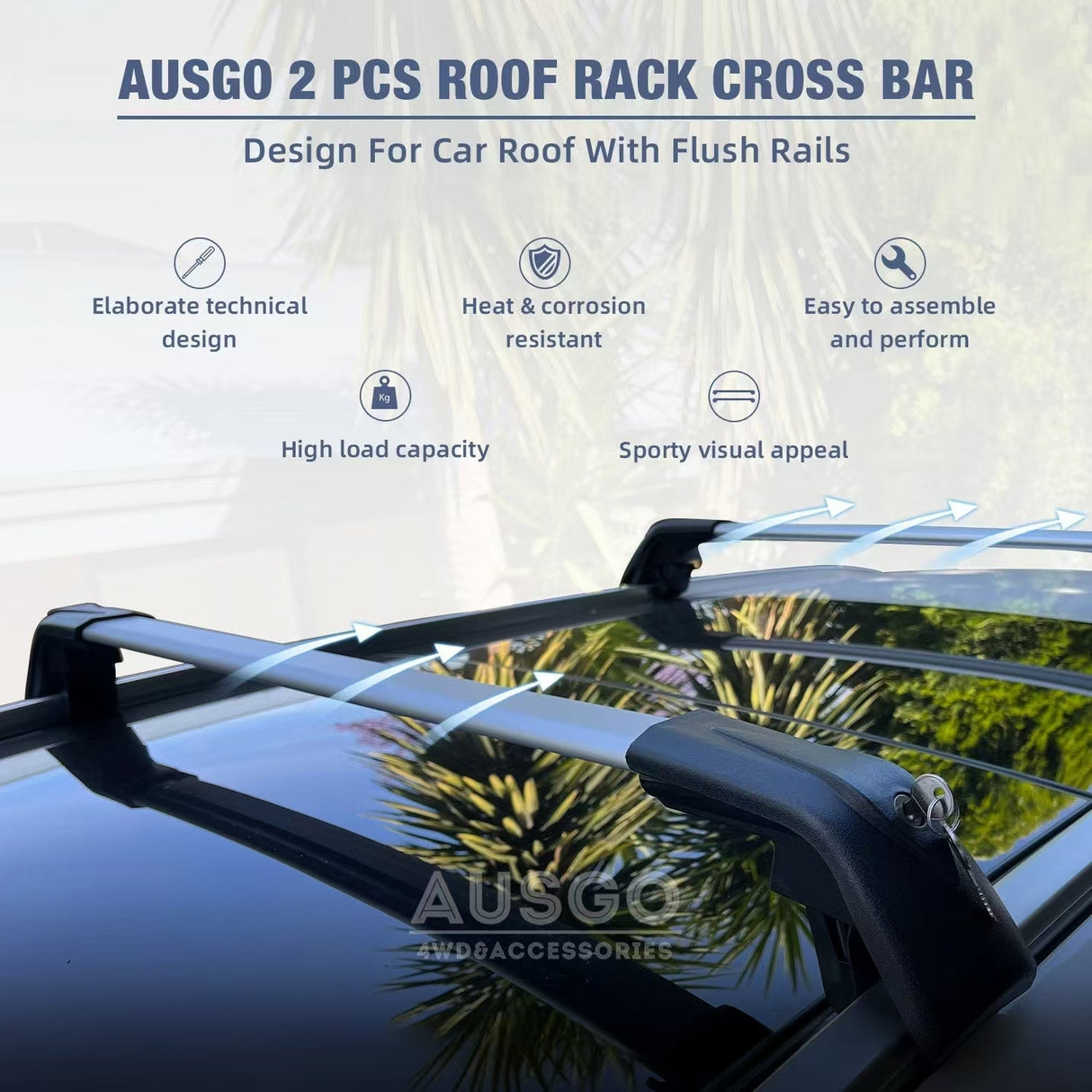 Car Roof Rack for Mercedes Benz GLC-Class GLC Class X253 2015-2022