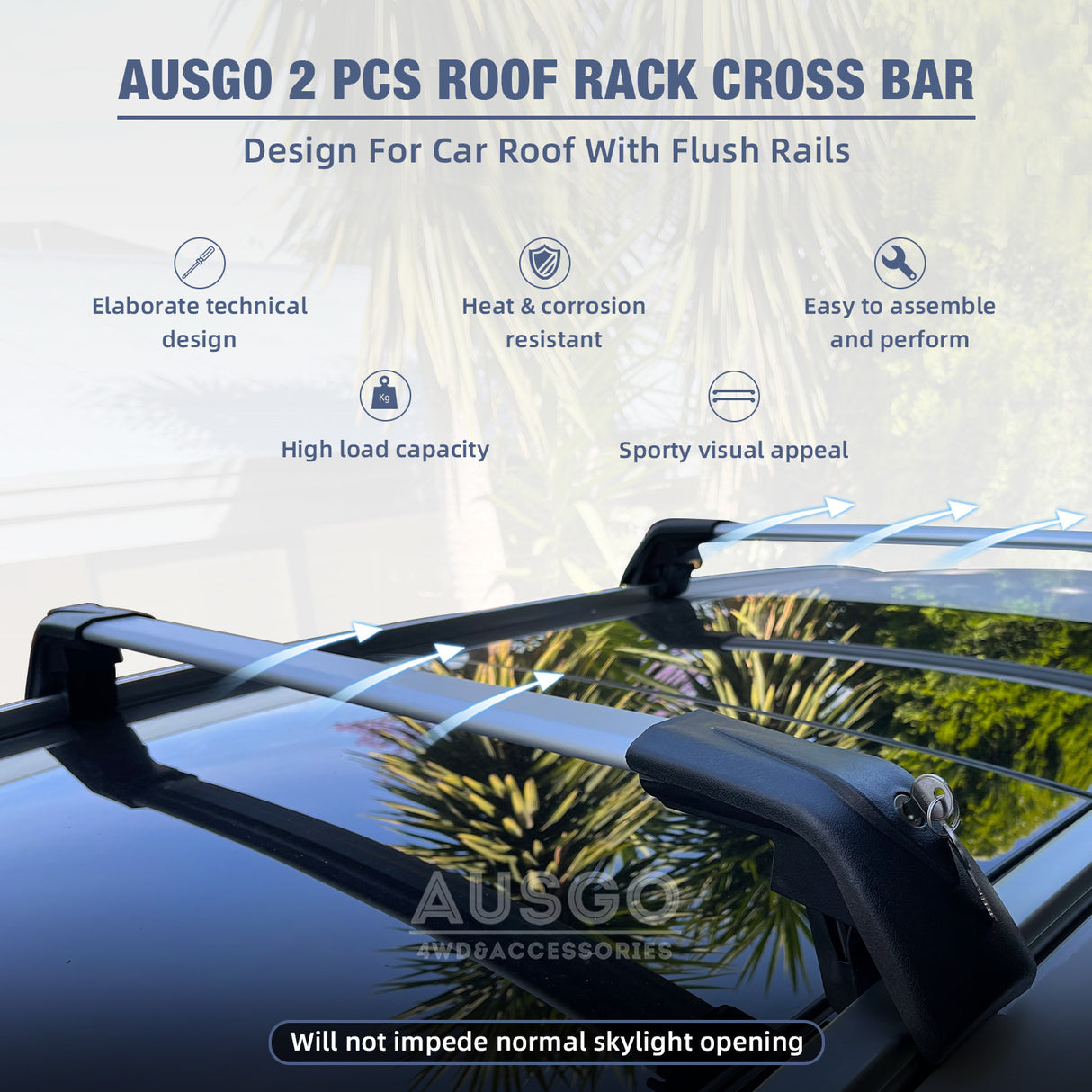 Car Roof Rack for KIA Seltos SP2 Series 2019-Onwards