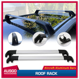 1 Pair Aluminum Cross Bar for Toyota RAV4 2013-2019 Clamp in Flush Rail Luggage Carrier Roof Rack