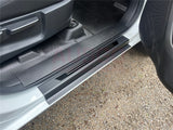 For Mazda BT-50 BT50 Dual Cab 2020-Onwards Scuff Plate Door Sill Door Sills Protector Anti Scratch Cover Black