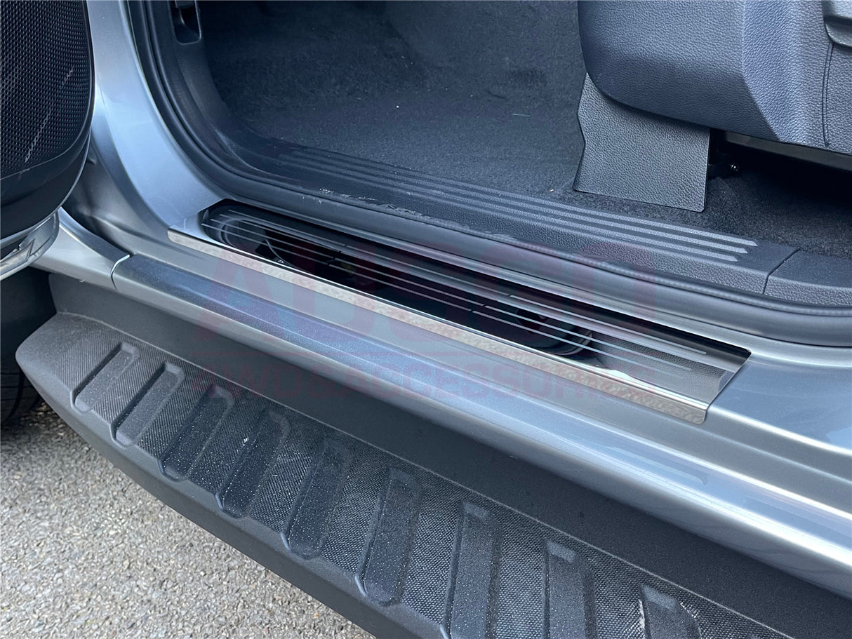 Stainless Door Sill Protector for Volkswagen Amarok Next-Gen NF Dual Cab 2023-Onwards