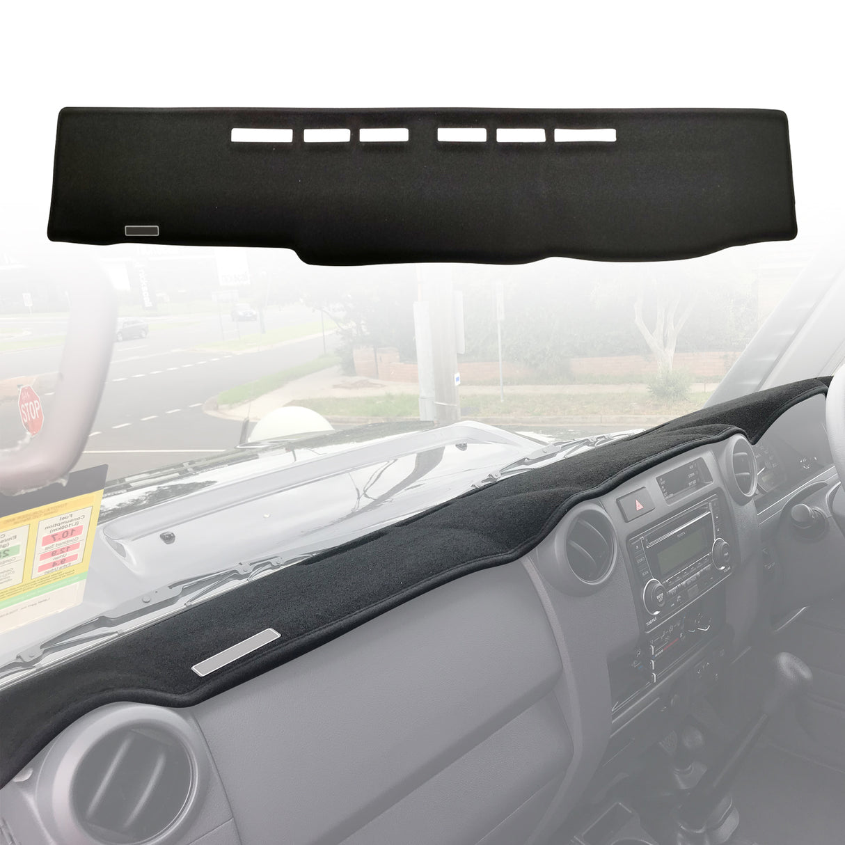 Dash Mat for Toyota Land Cruiser 70 76 78 79 Series 2009-2023