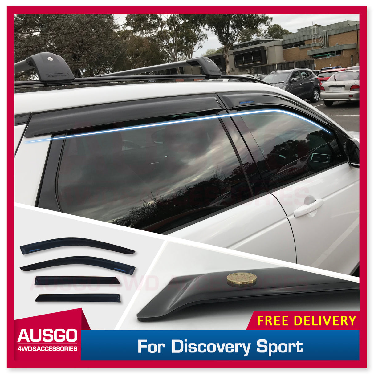 Luxury Weather Shields for Land Rover Discovery Sport 2015-Onwords