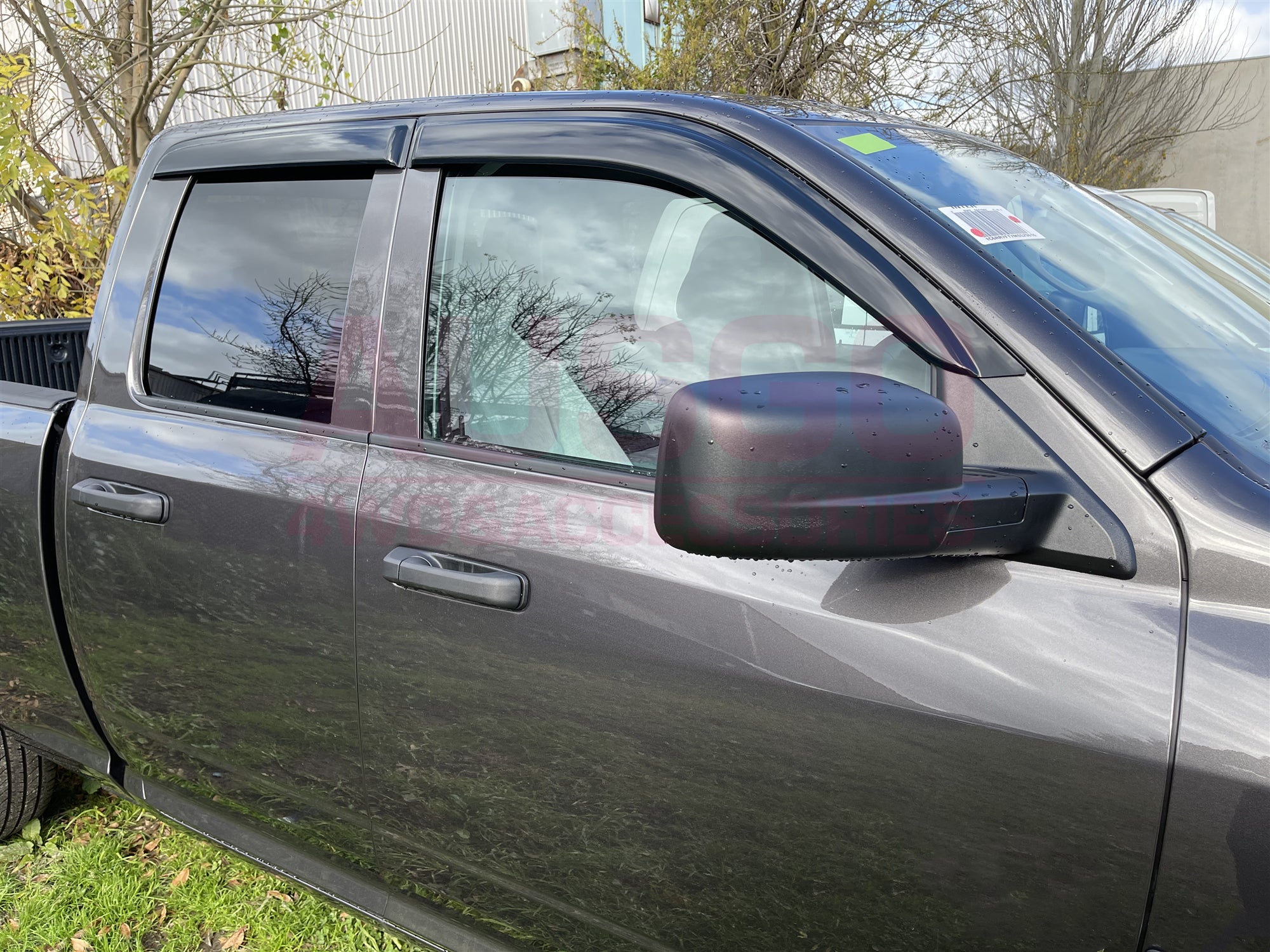 Luxury Weather Shields for RAM 1500 DS Series Quad Cab 2017-2022