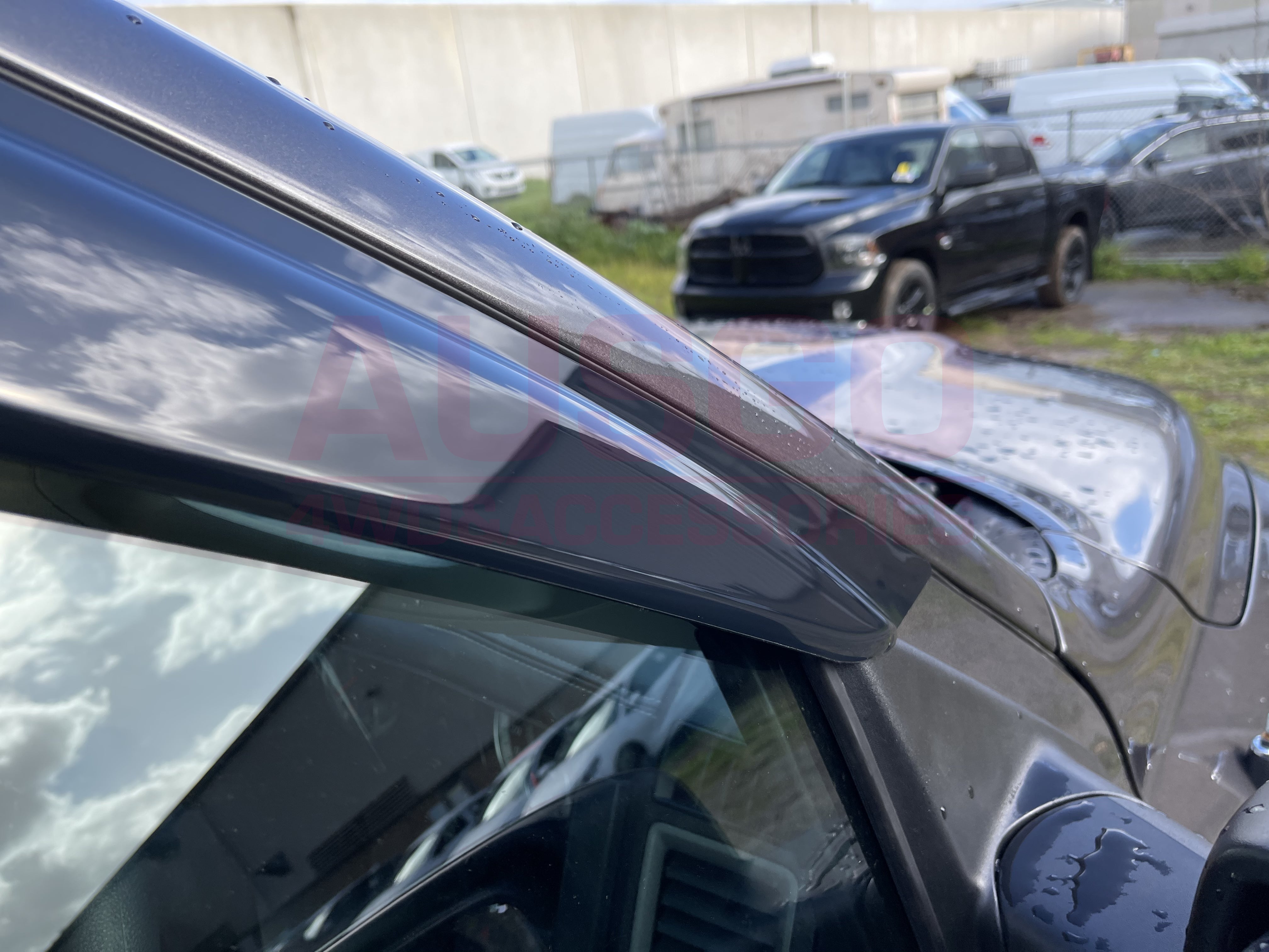 Luxury Weather Shields for RAM 1500 DS Series Quad Cab 2017-2022