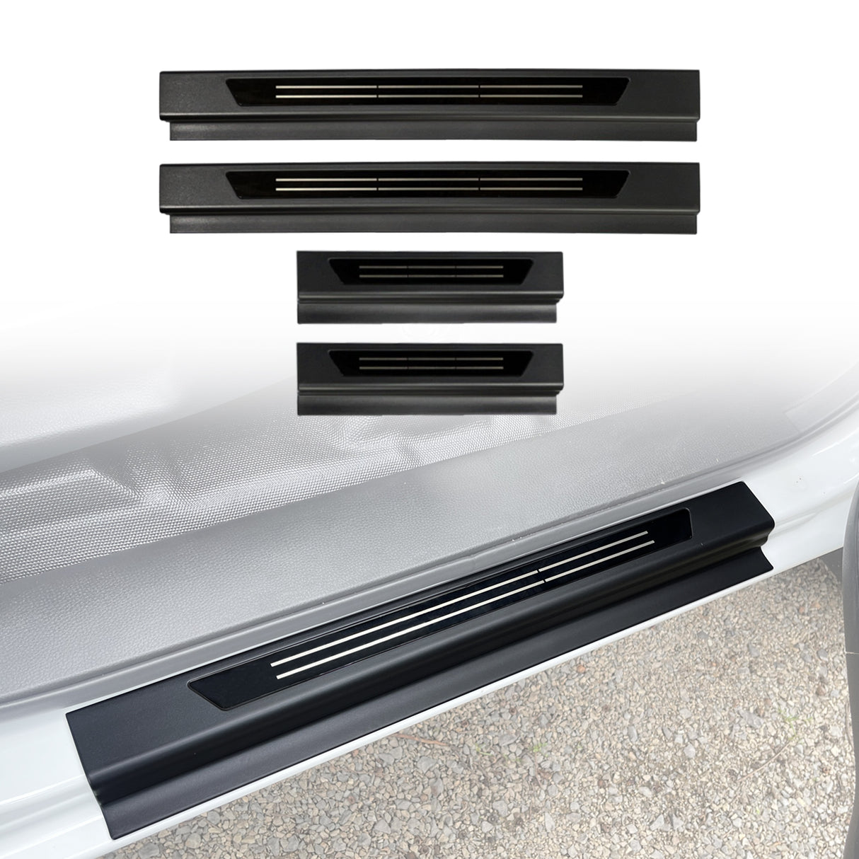 ABS Door Sill Protector for ISUZU D-MAX DMAX 2020-Onwards