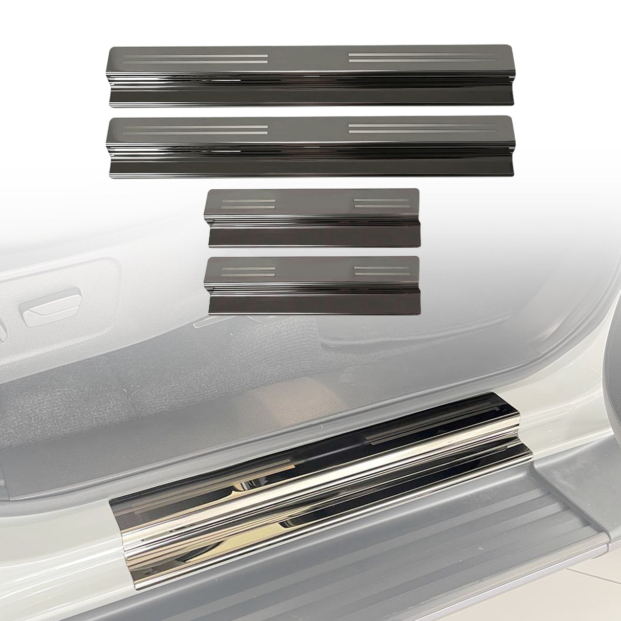 Stainless Door Sill Protector for ISUZU MUX MU-X 2021-Onwards