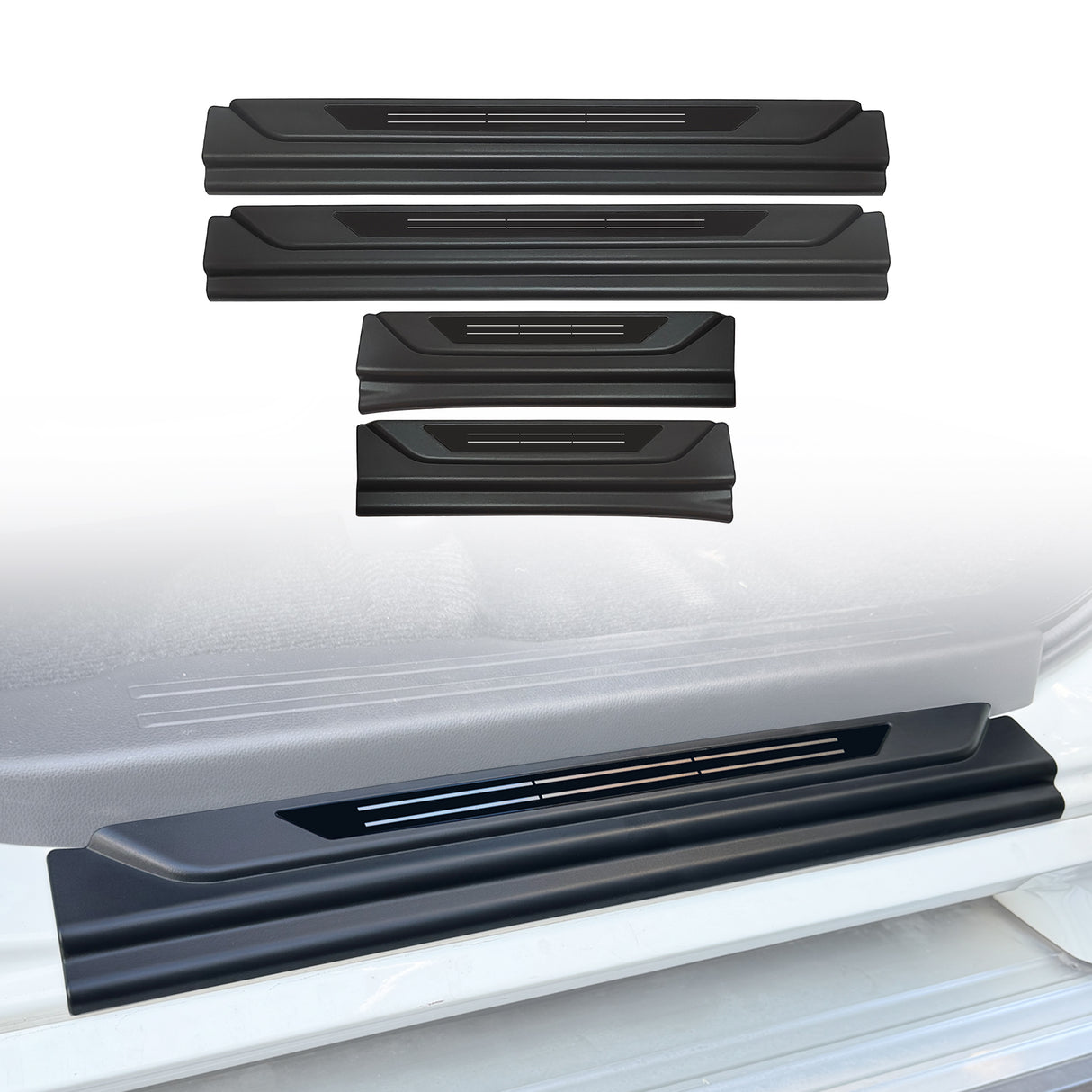 ABS Door Sill Protector for Mitsubishi Pajero Sport 2015-Onwards