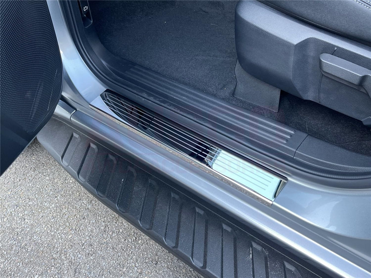 Stainless Door Sill Protector for Ford Ranger Next-Gen 2022-Onwards