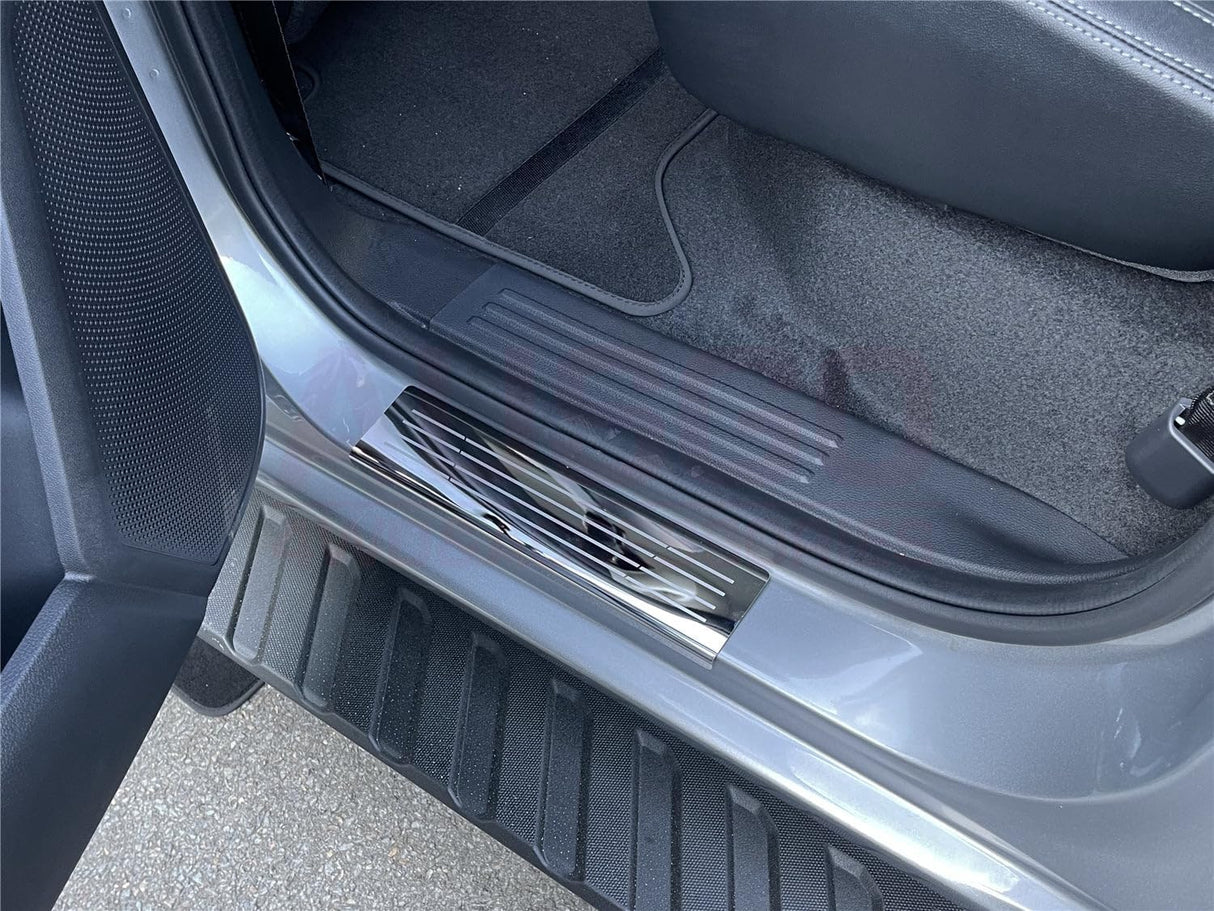 Stainless Door Sill Protector for Ford Ranger Next-Gen 2022-Onwards