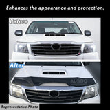 Luxury Weather Shields + Bonnet Protector for Toyota Hilux Single Cab 2011-2015