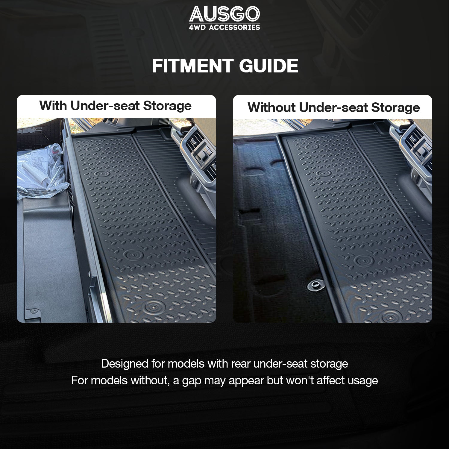 5D Car Floor Mats for Ford F-150 F150 2023-Onwards