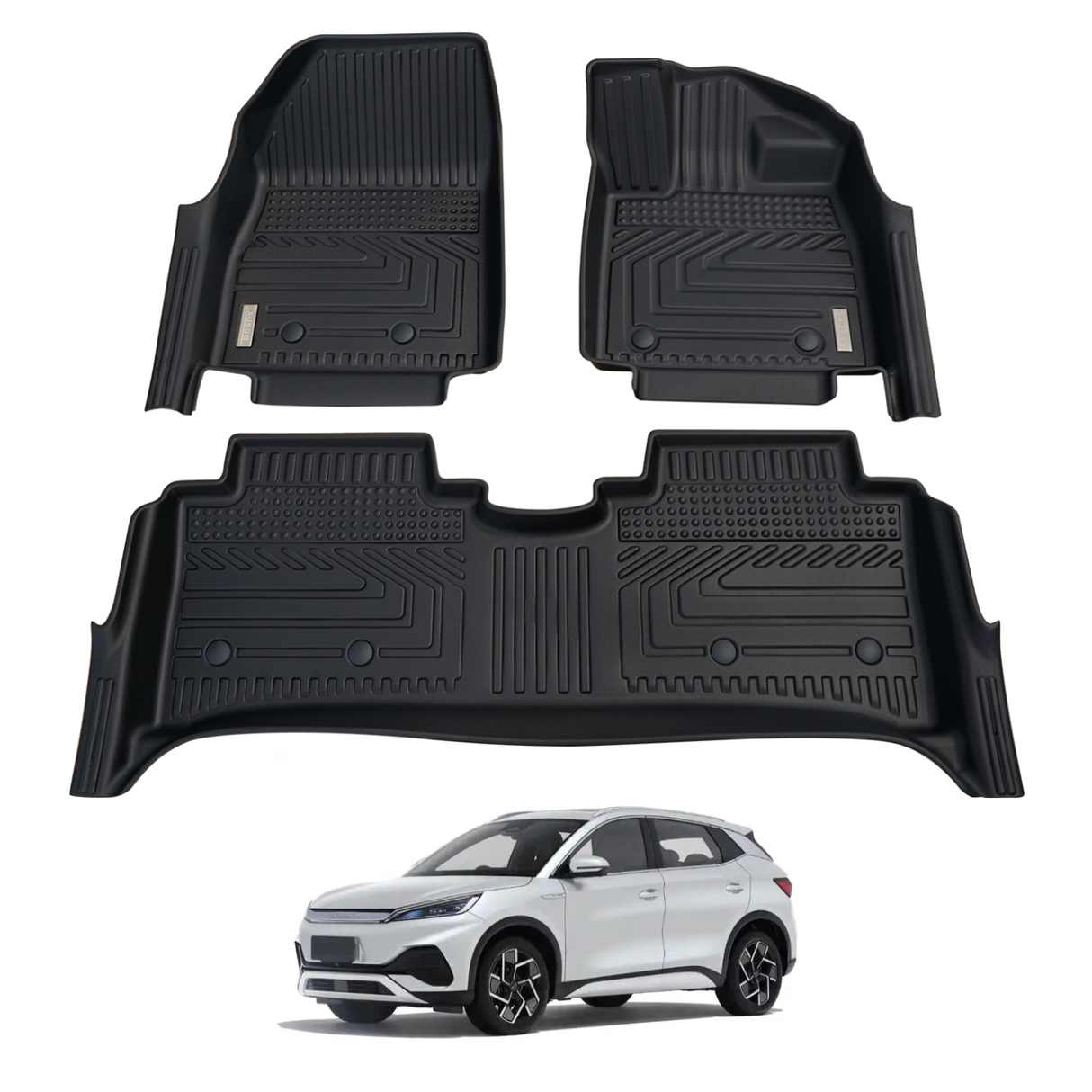 5D Car Floor Mats for BYD ATTO 3 2022-Onwards