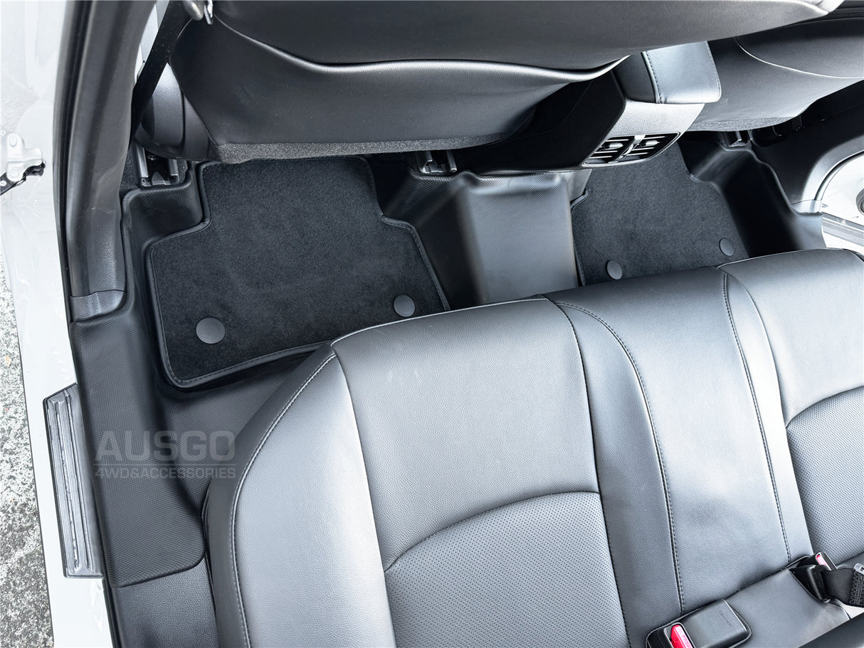 Double-Layer Car Floor Mats for Toyota Corolla Cross 2022-Onwards