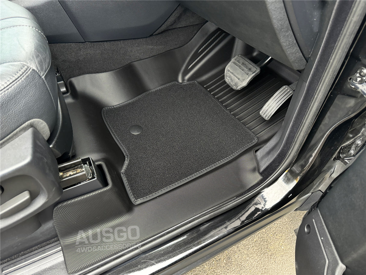 Double-Layer Car Floor Mats for Land Rover Discovery 3 4 2004-2017