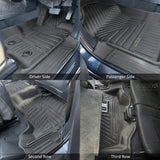 5D Moulded Car Floor Mats for Ford Everest UA Series 2015-2022