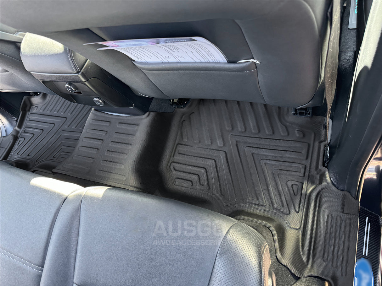 5D Moulded Car Floor Mats for Ford Everest UA Series 2015-2022