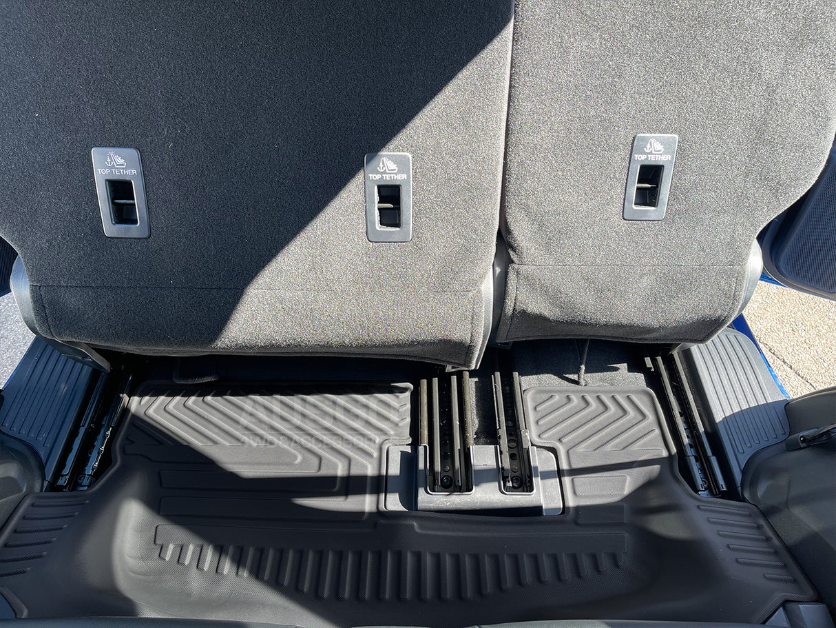 5D Moulded Car Floor Mats for Ford Everest Next-Gen 2022-Onwards 7 Seats