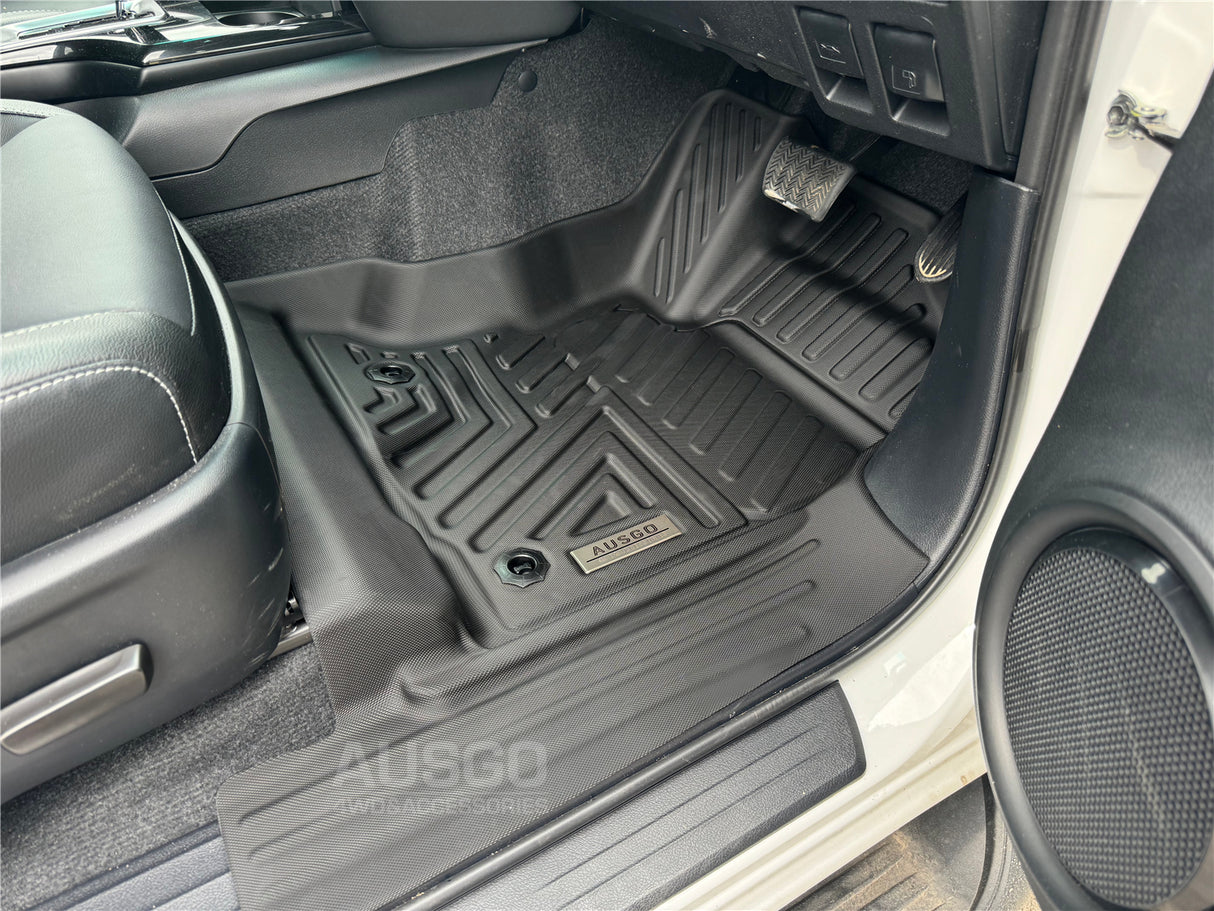 5D Moulded Car Floor Mats for Toyota Fortuner Auto Transmission 2015-Onwards