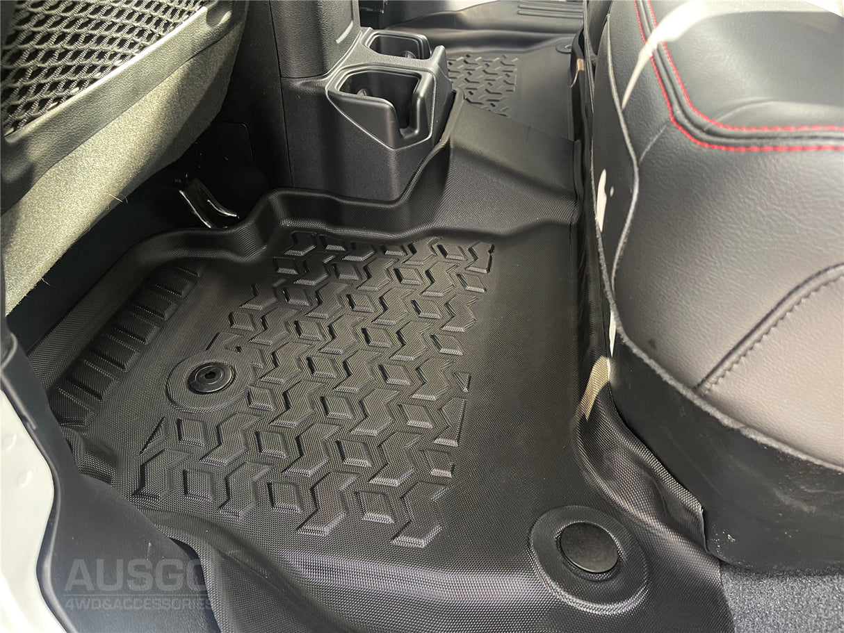 5D Car Floor Mats for Jeep Gladiator Dual Cab 2020-Onwards