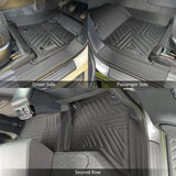 5D Car Floor Mats for Toyota Hilux Manual Transmission Dual Cab 2015-2024