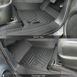 5D Moulded Car Floor Mats for Toyota Hilux Auto Transmission Dual Cab 48V 2015-Onwards