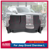 Third Row Floor Mat for Jeep Grand Cherokee L WL Series 7 Seats 2021-Onwards