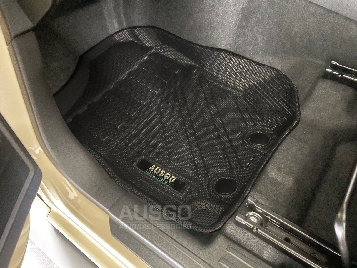 3D Floor Mats for Suzuki Jimny Auto Transmission 3Door 2018-Onwards