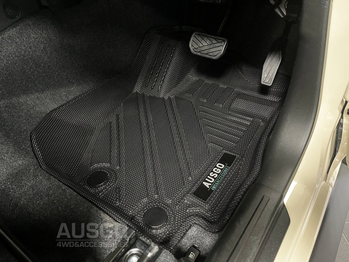 3D Floor Mats for Suzuki Jimny Auto Transmission 3Door 2018-Onwards