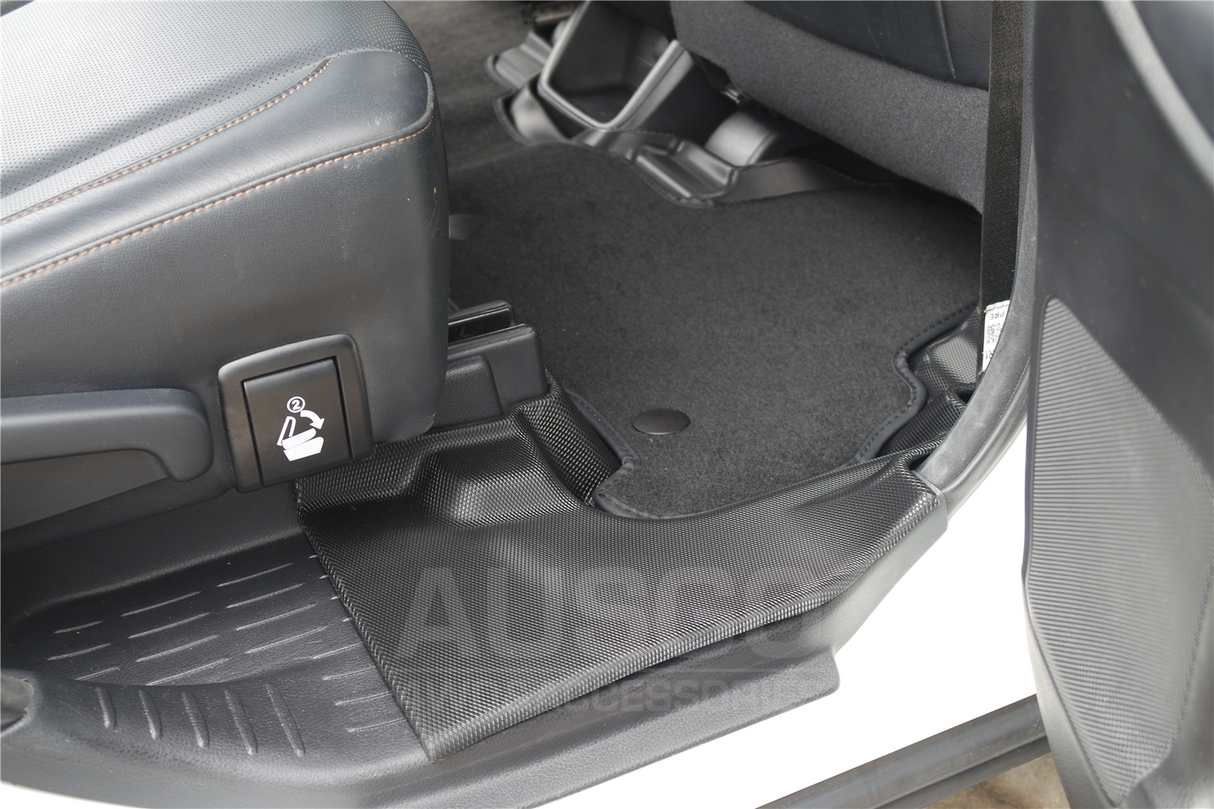 Double-Layer Car Floor Mats for Toyota Kluger 2013-2021