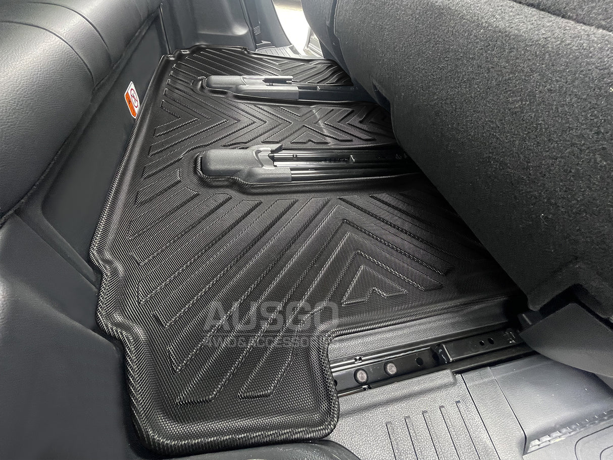 Double-Layer Car Floor Mats for Toyota Kluger 2021-Onwards