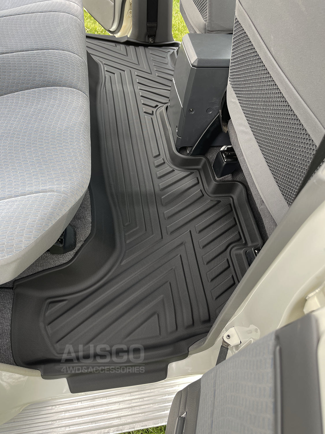 5D TPE Door Sill Covered Car Floor Mats for Toyota LandCruiser 79 Land Cruiser 79 LC79 Dual Cab 2012-Onwards