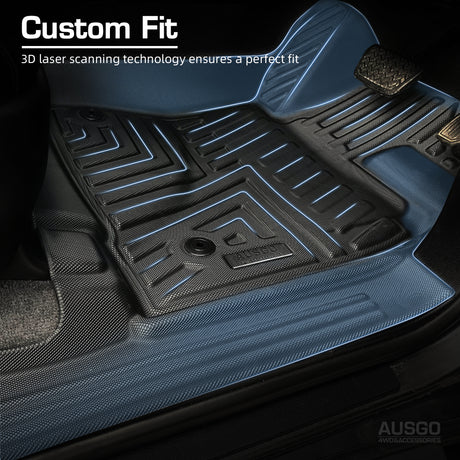 TPE Floor Mats + Cargo Mat for Lexus LX570 LX Series 2008-2012 Door Sill Covered Car Mats Boot Mat Boot Liner