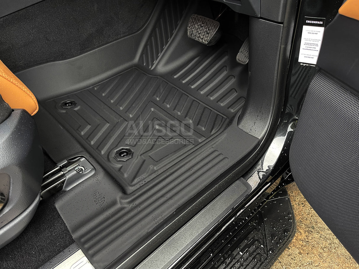 5D Moulded Car Floor Mats for LEXUS LX Series LX500d LX600 2021-Onwards 7 Seater