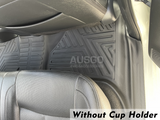 5D Moulded Car Floor Mats for Nissan Navara NP300 D23 Dual Cab 2015-Onwards