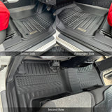 5D Moulded Car Floor Mats for Toyota Landcruiser Prado 120 Auto Transmission 2003-2009