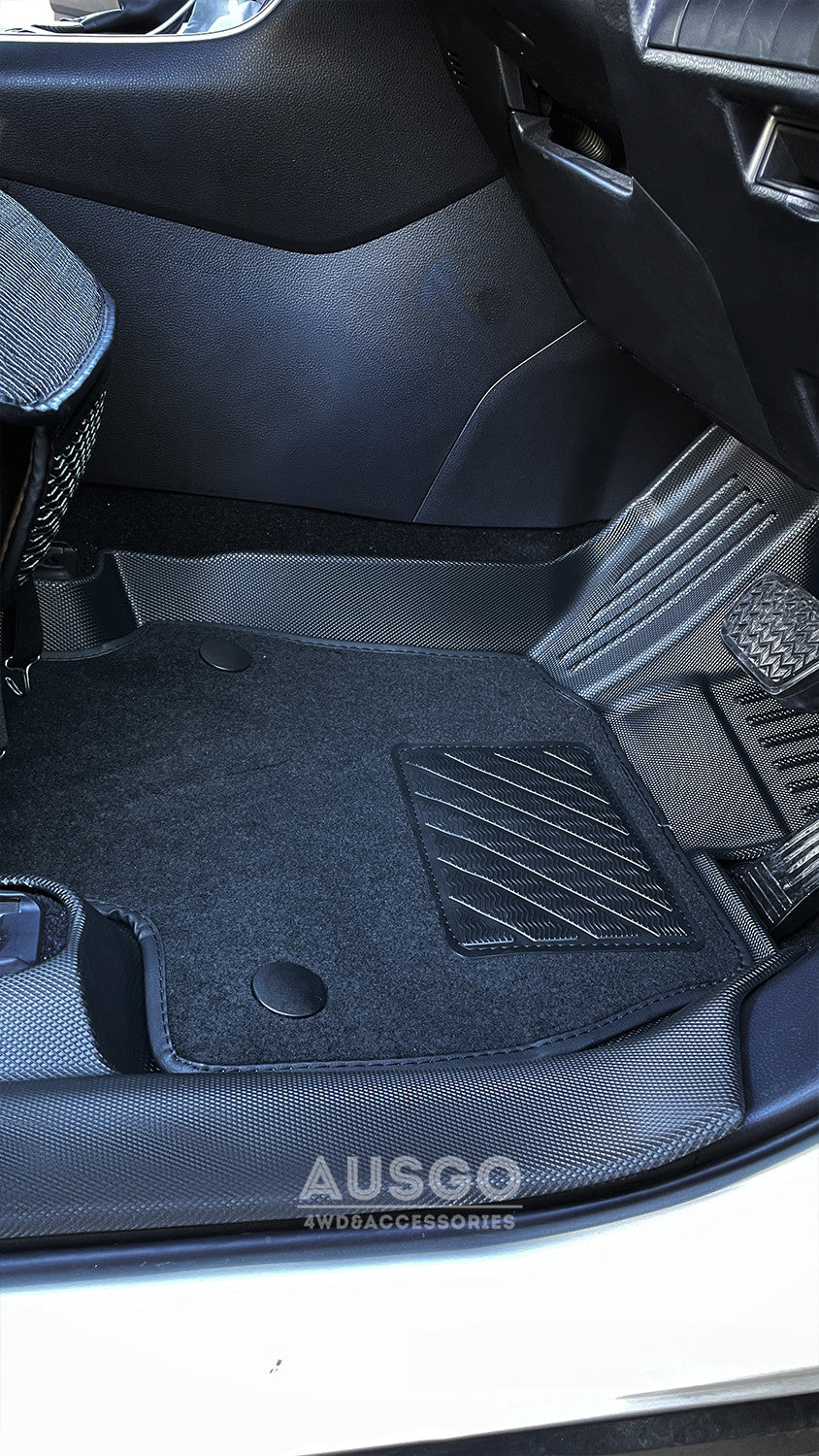 Double-Layer Car Floor Mats for Toyota RAV4 2019-Onwards