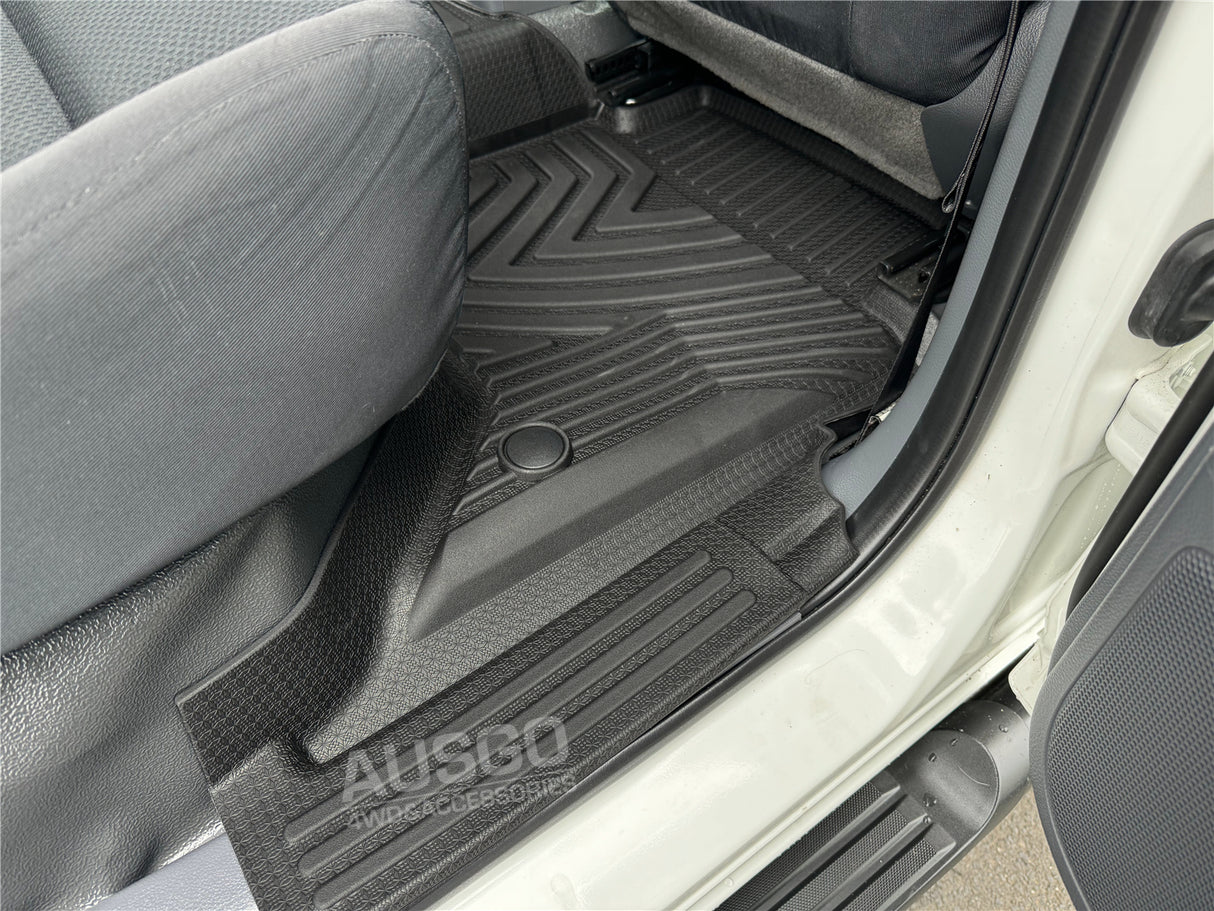 5D Moulded Car Floor Mats for Mazda BT-50 BT50 UP Series Dual Cab 2011-2020