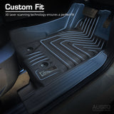 5D Moulded Car Floor Mats for Ford Ranger Single / Extra Cab Next-Gen 2022-Onwards