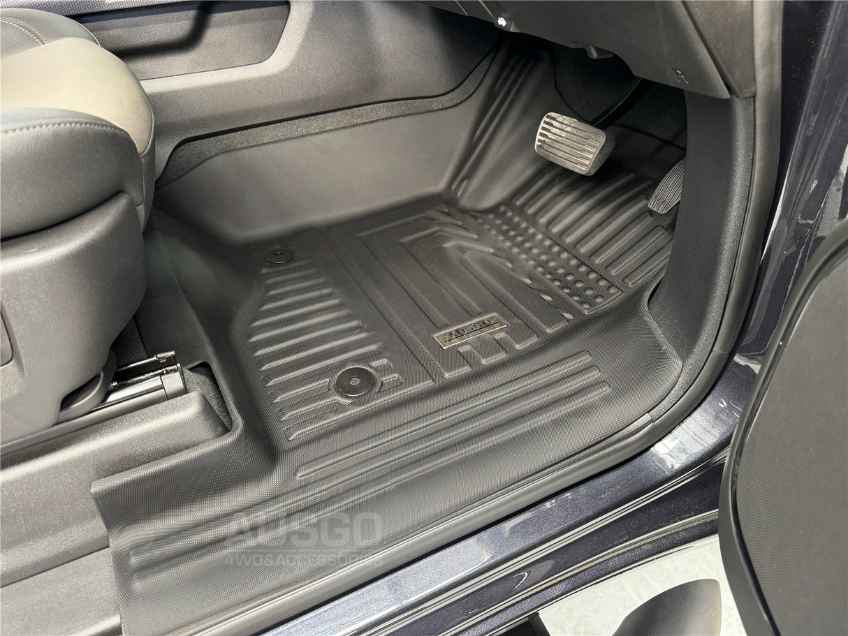 5D Car Floor Mats for Chevrolet Silverado T1 Series 2020-Onwards