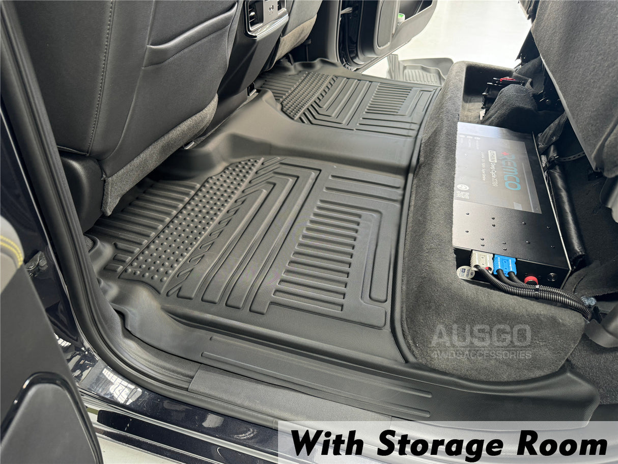 5D Car Floor Mats for Chevrolet Silverado T1 Series 2020-Onwards