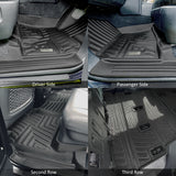 5D Car Floor Mats for Lexus LX570 LX Series 2013-2021