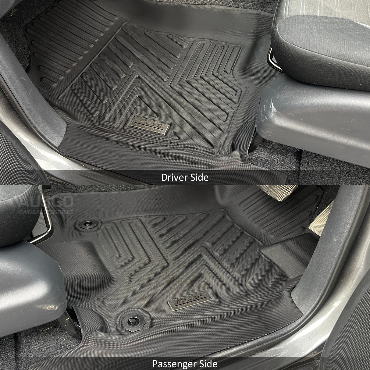 5D Car Floor Mats for Nissan Navara NP300 D23 Single / Extra Cab 2015-Onwards