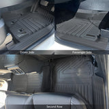 5D Moulded Car Floor Mats for Ford Ranger Next-Gen 2022-Onwards