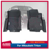 5D Car Floor Mats for Mitsubishi Triton Dual Cab 2006-2015